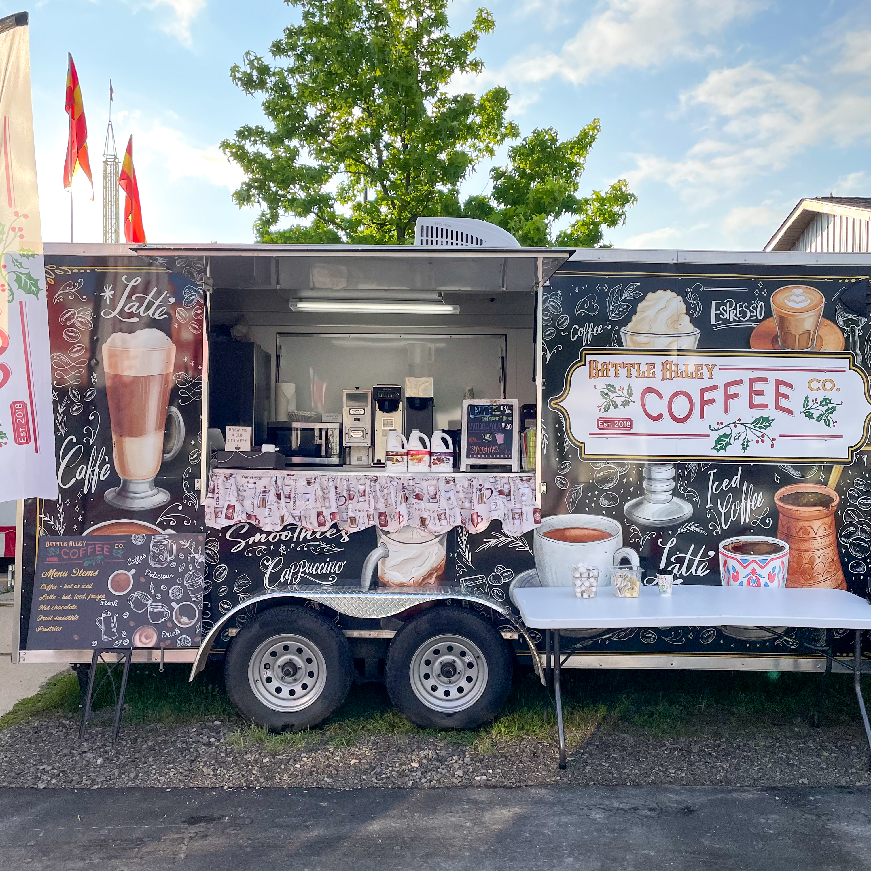 Battle Alley Coffee food truck