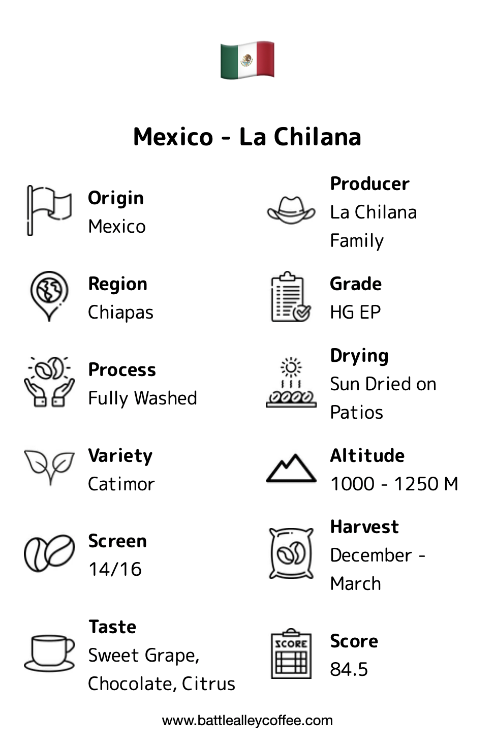 Mexican La Chiliana description